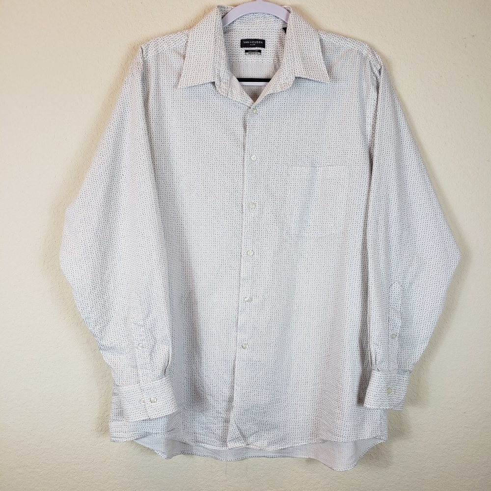 Van Heusen Long Sleeve Shirt Size 16 ½”